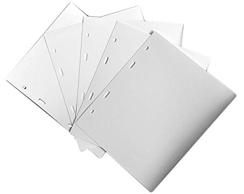 COLLECTOR White DIVIDERS für Banknotenalbum - 10er-Pack - Folder Extra Refill Sheets Inserts oder EIN anderes Marken-Banknotenalbum