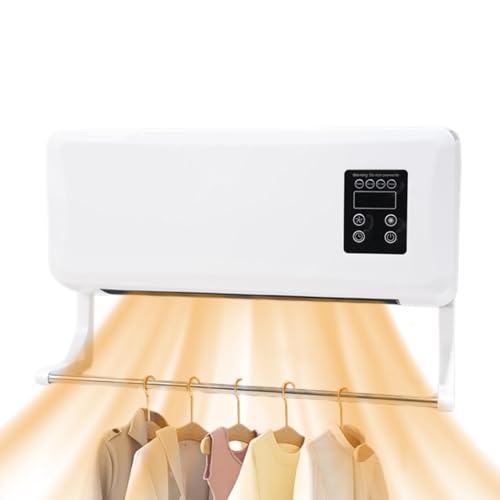 Jubepk Split Klimaanlage - Schnellinstallierbare Wandmontierte Inverter Klimaanlage Ohne Außengerät,Wandmontiertes Inverter Klimasystem Ohne Fensterplatz Kompakt Für Schlafzimmer Zuhause Bad