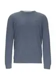 s.Oliver Strickpullover mit Logo-Stickerei blau L