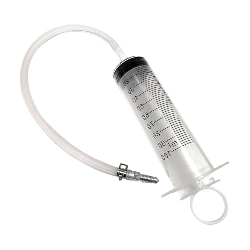 Entlüftungs Kit – Robustes Bremsöl Entlüftungswerkzeug Mit Schläuchen Und Schrauben | Professionelles Entlüftungsset Für Motorräder Und Roller, Geeignet Für Bremsenreparaturen, Vielseitiges Lu