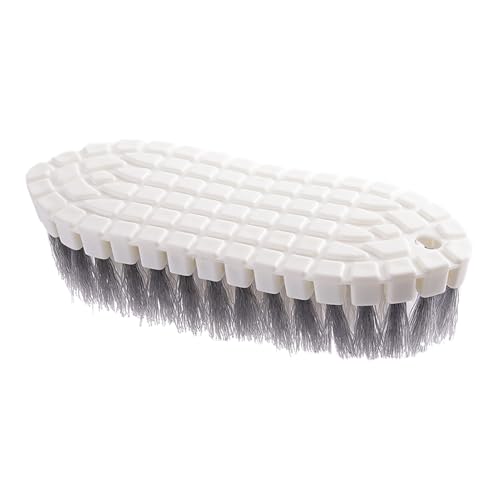 Waschbürste – Weiche Bürste für die Reinigung von Kleidung, Schuhen und Unterwäsche | Handbürste für Böden, Badewanne, Dusche, empfindliche Oberflächen, Peelingbürste aus flexiblen Borsten, Str