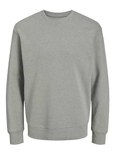 JACK & JONES Male Sweatshirt mit Rundhals Einfarbig Sweatshirt mit Rundhals