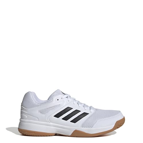 adidas Damen Speedcourt Women Indoor Shoes Schuhe, FTWR White/core black/GUM10, 38 2/3 EU