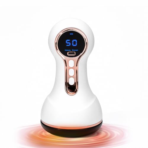 Lymphatic Massagegerät, Vibrastone Neuropathie Massagegerät, Vibrastone Gua-Schockwellen-Massagegerät, Massagegerät für Füße, Mini Massagegerät, Vibration Heizfunktion