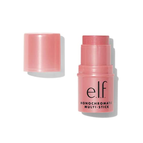 e.l.f. Monochromatic Multi Stick | Cremig & leicht | Mehrfach anwendbar | Dazzling Peony | 0.155 Oz (4.4 g)