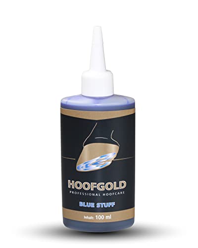 HOOFGOLD BlueStuff Hufpflegemittel 100 ml - Strahlfäule Pferd Mittel - schnelle Hilfe