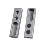 Doppelpack mit Flanschsockel, robuste Aluminiumkonstruktion erhöht die Effizienz des Raums im Schlafzimmer und im Lager