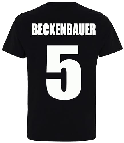 Franz Beckenbauer Memories Fussball Kaiser Nr 5 Shirt (M)