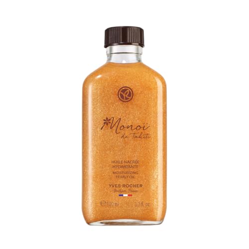 Yves Rocher Monoï Schimmerndes Pflege-Öl, pflegendes Feuchtigkeitsöl für Haut & Haare, 1 x Flacon 100 ml