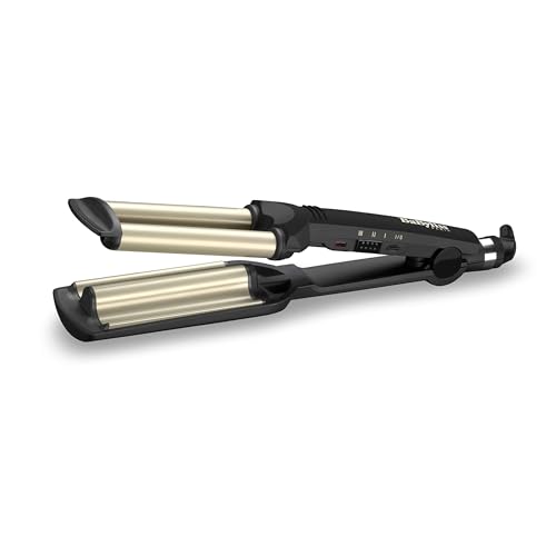 BaByliss Easy Waves Welleneisen, Gold-schwarz, C260E | 1er Pack