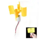 TICFOX Windkraftanlage 230v Komplettset,mini windkraftanlage,Wind Strom Generator Mini Generator,DIY Lehrmodell Experimentierset Physik Kleinwindanlage