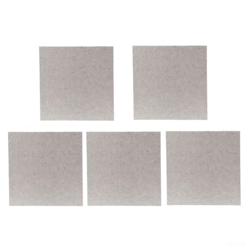 Ersatz-Mica-Blätter für Mikrowelle, Wellenführung, 11 x 11 cm, für verbesserte Effizienz, 5 Stück