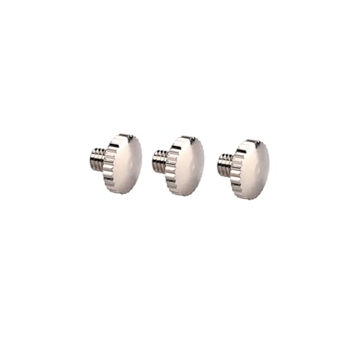 Yardwe 3 Stück Gleitringschraube Fingertrompeten Reparaturwerkzeug Pinky Slide Musikhorninstrument Trompeten Ersatzschraube Trompeten Befestigungsschraube Metall Trompetenschraube