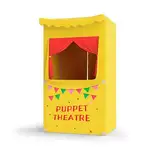 Bomodoro Puppentheater für Kinder (GELB)