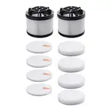 Komplettes Filter-Set für kabellosen LVAC 200 Staubsauger, regelmäßige Wartung mit 4 Motoren und 2 Nachmotorfiltern