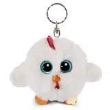 NICI Glubschis: Das Original – Glubschis Schlüsselanhänger Henne Henlou 9 cm – Huhn Kuscheltieranhänger mit Schlüsselring für Schlüsselband, Schlüsselbund & Schlüsselhalter – Taschenanhänger