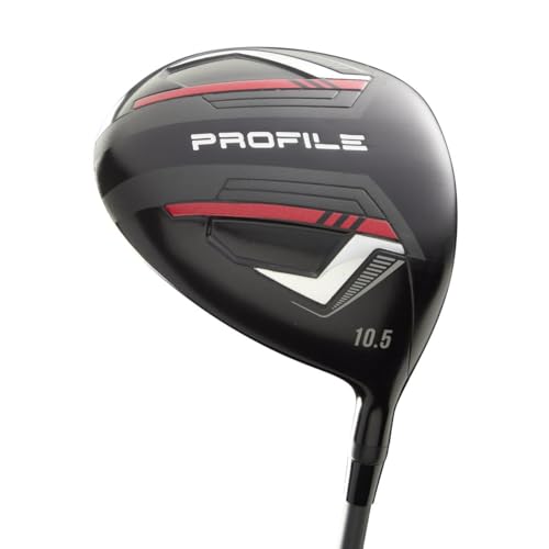 Wilson Herren Profile EINZELNER Driver, Rot/Schwarz, Standard