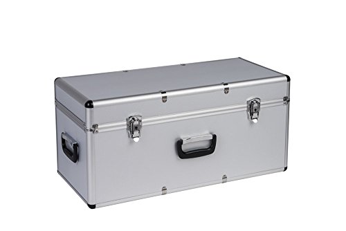 Transportkoffer mit hochwertigem Aluminiumrahmen, stoßfestem ABS Korpus und hochwertigen Metallverschlüssen, abschließbar. (mittel)