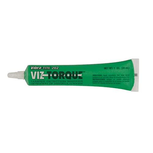 Vibra-Tite® | Viz-Torque® 202 Schraubensicherungslack | Manipulationssiegel | Siegellack | Garantiesiegel – Inhalt: 30 ml | Farbe: Grün