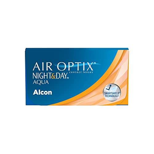 Air Optix Night & Day Aqua Monatslinsen weich, 6 Stück, BC 8.6 mm, DIA 13.8 mm, -3.25 Dioptrien