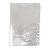 MEELYHOME Transparente PVC-Buchhülle/BooK-Einband, wasserdicht, passend für die meisten Planer, Ordner, Sammelalben