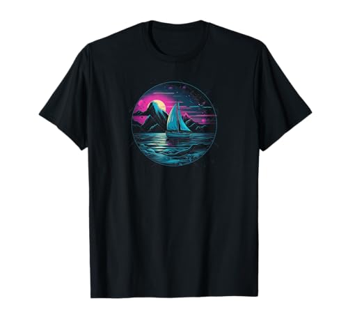 Seekapitän Segeln Segelboot Sailor T-Shirt