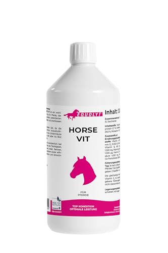 Equolyt Horse VIT, 1 Liter, gelblich, geschmackvoll