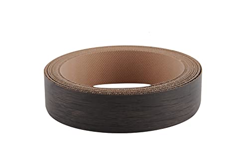 Nordlinger Pro 070668 Melaminbeschichtetes Kantenband, Dunkles, 23 mm x 5 ml, Eiche Anthrazit dunkel Wenge