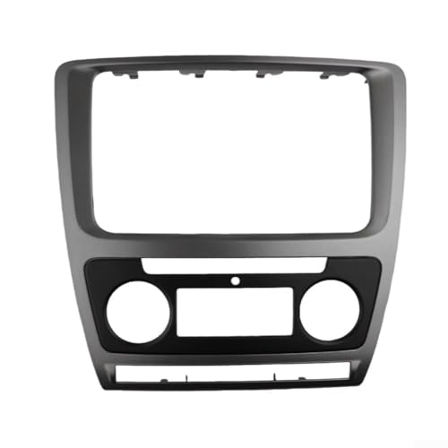 Autoradio Radioblende für Skoda für Octavia, Doppel-DIN-Installation Armaturenbrett-Set, Radio-Stereo-Faszienrahmen, Armaturenbrett-Blende, Ersatz
