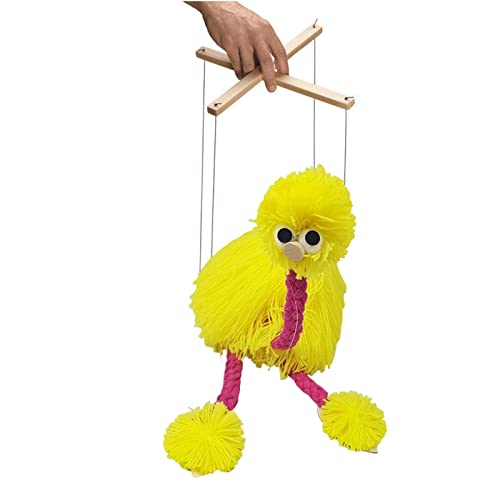 Marionette Strauß,Saitenpuppen für Kinder - Kinderpuppenspielzeug mit realistischen Gesichtsausdrücken Kinderlernspielzeug Marionetten