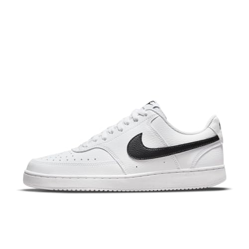 Nike Damen Court Vision Lo Nn Gymnastikschuh, White/Black-White, 36 EU