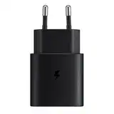 25W USB C Ladegerät Schnellladegerät für Samsung Galaxy S25 S24 S23 S22 S21 Plus/FE/Ultra/ S20Plus, Z Fold 5/6, Z Flip 6/5, Note 20/10, A55 A54 A53 A35 A16 A15 A14 A05s, Tablet Netzteil USB C Schwarz