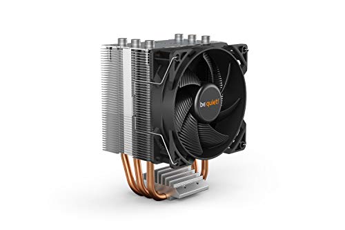 be quiet! Pure Rock Slim 2, CPU Kühler, 130W TDP, Pure Wings 2 92mm PWM Lüfter, 3 Heatpipes, asymmetrisches Design, Slim Tower, BK030