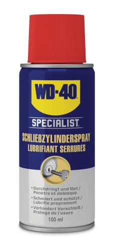 WD-40 Specialist Schließzylinderspray 100ml zur Wartung und Pflege von Schließzylindern