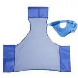 Schwimmender Pool Nudelstuhl, Poolnudel Stuhlnetz, Schwimmstuhl Wassersitz Nudel Netz, Schwimmender Stuhl Mit Netz, Pool Nudel-Schwimmnudel, Wassernetz U-Sitz Flexibler Tragbarer Pool-Schwimmstuhl