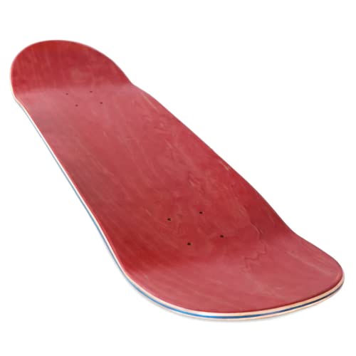 Bold Blank Skateboard Deck, Mid Concave, leichtes Skate Deck aus 7 Lagen kanadischem Ahorn, kaltgepresst, Größe 8.50"