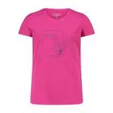 CMP Unisex Kinder T-Shirt, Fuchsia, 164 cm