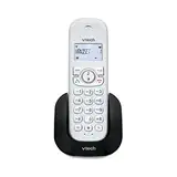 VTech CS1500 DECT-Schnurlostelefon, mit doppelter Ladung, Festnetztelefon, extra lautes Hören, Freisprecheinrichtung, Anrufer-ID, Display und Tastatur mit Hintergrundbeleuchtung, Weiß