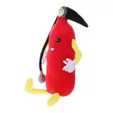 GLSTOY Süßes Plüsch Feuerlöscher Kissen Gemütliches Kuscheltier Spielzeug Realistisches Design Für Lernspielzeug Zur Brandschutzaufklärung Weiches Und Flauschiges Kissen Für