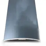 Bodenübergangsleiste, Flacher Bodenübergangsstreifen, selbstklebender Schwellenreduzierer, breiter 1 3/5-Zoll-Aluminiumstreifen for Büro, Hotel, Haustüren, Bodenlücken-Abdeckstreifen, Wandhintergrundv