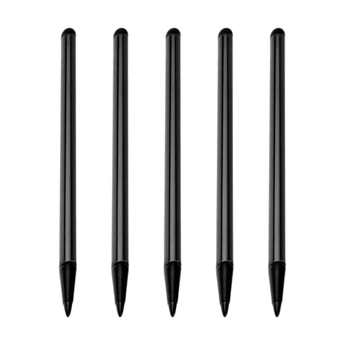 5 Schwarze Touchscreen -Stifte, Zubehör Für Elektronische Geräte, Kapazitive Touchscreen -Stifte, Die In Mobiltelefonen Und Tablets Verwendet Werden Können.