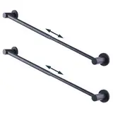 25,4–45,7 cm magnetische Gardinenstange für Metalltür, verstellbare magnetische Handtuchstange für Kühlschrank, Magnet Handtuchhalter, Handtuchhaken, Aufhänger für Küche, Geschirrspüler, Waschmaschine