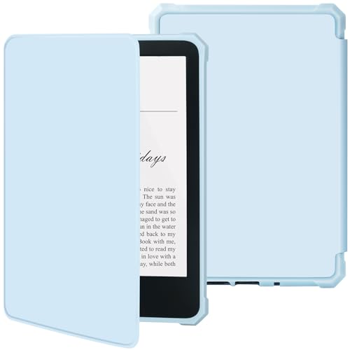 TQQ Kindle Hülle für 6" Neu Kindle 11. Generation 2022 (Modell Nr. C2V2L3), Schlau Schutzhülle mit Automatische Ruhe-/Aufwach Funktion (Nicht passend für Paperwhite oder Oasis)