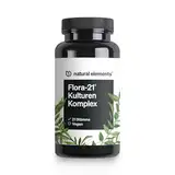 Flora 21® Kulturen Komplex – 21 Bakterienstämme + Bio Inulin – 60 magensaftresistente Kapseln – Laborgeprüft, vegan, hochdosiert und in Deutschland produziert