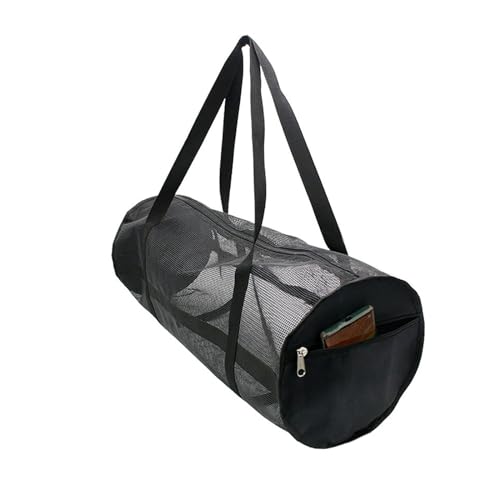 Yooghuge Netz-Tauchtasche für Scubas oder Schnorcheln, Tauchausrüstung, extra groß, mit Reißverschluss, Strandtasche, Netz-Tauchtasche