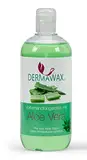 Dermawax Tonisierende Vorbehandlungslotion Hautreiniger Cleanser vor dem Waxing mit Aloe Vera für Haarentfernung Enthaarung Waxing