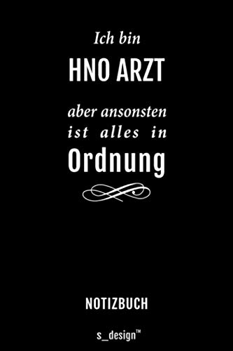 Notizbuch für HNO Ärzte / HNO Arzt / HNO Ärztin: Originelle Geschenk-Idee [120 Seiten kariertes blanko Papier]