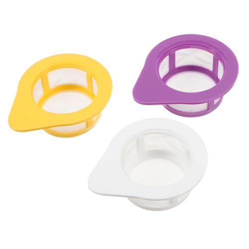 Holibanna 3 Stücke Zellenbildschirm mehrwegfilter Handsieb Nylon