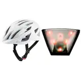 ALPINA DELFT MIPS - Sicherer, Leichter & Individuell Anpassbarer MIPS Fahrradhelm & PLUG-IN-LIGHT - Einfach Bedienbares LED Fahrradhelmlicht