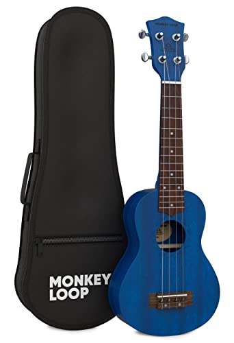 Monkey Loop Stone Midnight Blue Ukelele Soprano